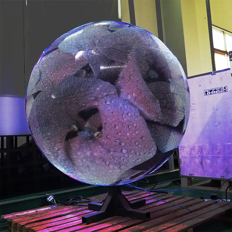 Display a led a sfera